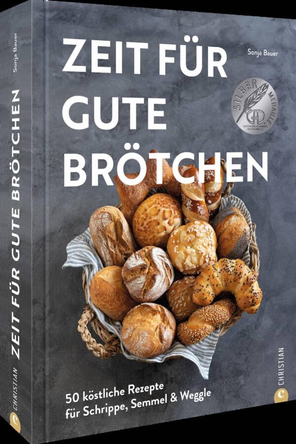 Cover Zeit für gute Brötchen mit Buchpreis.
