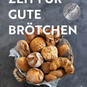 Cover Zeit für gute Brötchen mit Buchpreis.
