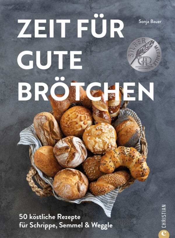 Cover Zeit für gute Brötchen mit Buchpreis.